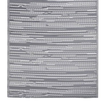 vidaXL Χαλί εξωτερικού χώρου ARAKIL Γκρι 160x230 cm PP