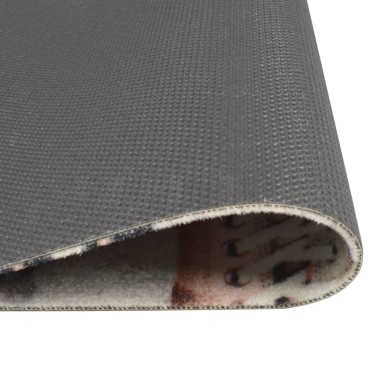 vidaXL Χαλί Κουζίνας Πλενόμενο Επιγραφή Shoezone 60x300 εκ. Βελούδινο