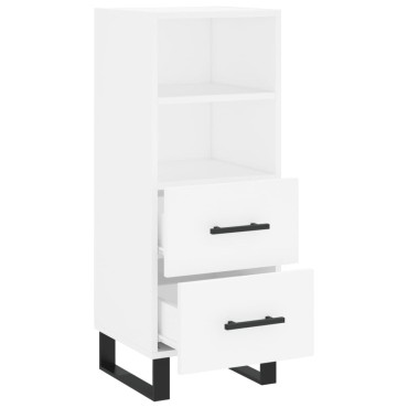 vidaXL Ντουλάπι Λευκό 34,5x34x90cm από Επεξεργασμένο Ξύλο 1 τεμ.
