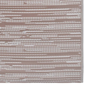 vidaXL Χαλί εξωτερικού χώρου ARAKIL καφέ 120x180 cm PP