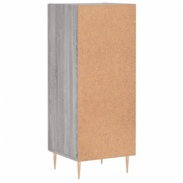 vidaXL Ντουλάπι Γκρι Sonoma 34,5x34x90cm από Επεξεργασμένο Ξύλο 1 τεμ.