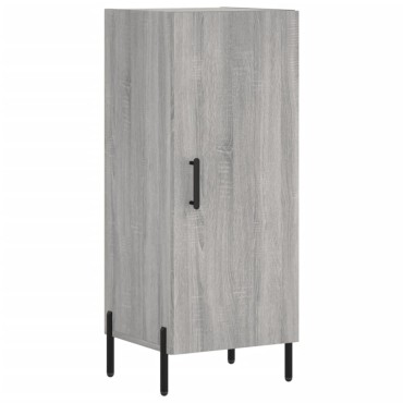vidaXL Ντουλάπι Γκρι Sonoma 34,5x34x90cm από Επεξεργασμένο Ξύλο 1 τεμ.