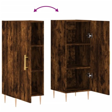 vidaXL Ντουλάπι Καπνιστή Δρυς 34,5x34x90cm Επεξεργασμένο Ξύλο 1 τεμ.