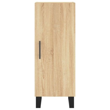 vidaXL Ντουλάπι Sonoma Δρυς 34,5x34x90cm από Επεξεργασμένο Ξύλο 1 τεμ.