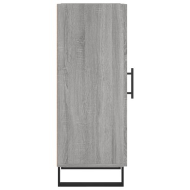 vidaXL Ντουλάπι Γκρι Sonoma 34,5x34x90cm από Επεξεργασμένο Ξύλο 1 τεμ.