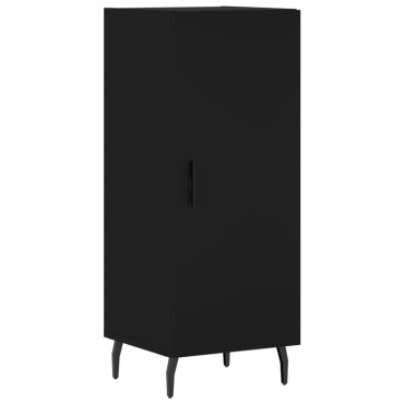 vidaXL Ντουλάπι Μαύρο 34,5x34x90cm από Επεξεργασμένο Ξύλο 1 τεμ.
