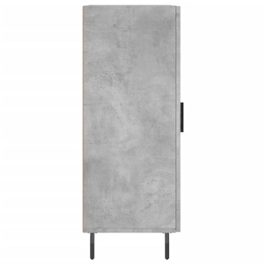 vidaXL Ντουλάπι Γκρι Σκυροδέματος 34,5x34x90cm Επεξεργασμένο Ξύλο 1 τεμ.
