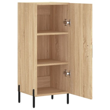 vidaXL Ντουλάπι Sonoma Δρυς 34,5x34x90cm από Επεξεργασμένο Ξύλο 1 τεμ.