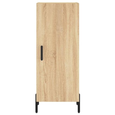 vidaXL Ντουλάπι Sonoma Δρυς 34,5x34x90cm από Επεξεργασμένο Ξύλο 1 τεμ.