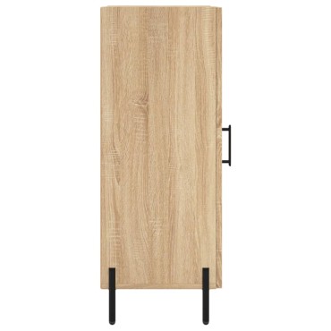vidaXL Ντουλάπι Sonoma Δρυς 34,5x34x90cm από Επεξεργασμένο Ξύλο 1 τεμ.