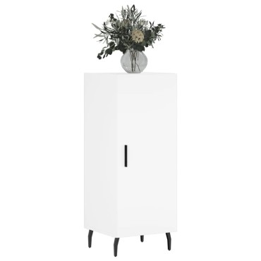 vidaXL Ντουλάπι Λευκό 34,5x34x90cm από Επεξεργασμένο Ξύλο 1 τεμ.