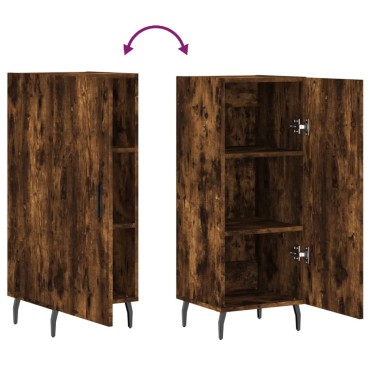 vidaXL Ντουλάπι Καπνιστή Δρυς 34,5x34x90cm Επεξεργασμένο Ξύλο 1 τεμ.