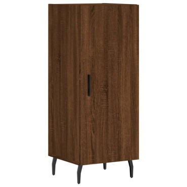 vidaXL Ντουλάπι Καφέ Δρυς 34,5x34x90cm Επεξεργασμένο Ξύλο 1 τεμ.