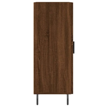 vidaXL Ντουλάπι Καφέ Δρυς 34,5x34x90cm Επεξεργασμένο Ξύλο 1 τεμ.