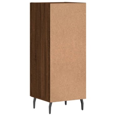 vidaXL Ντουλάπι Καφέ Δρυς 34,5x34x90cm Επεξεργασμένο Ξύλο 1 τεμ.