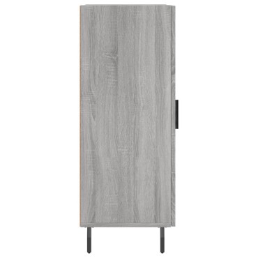 vidaXL Ντουλάπι Γκρι Sonoma 34,5x34x90cm από Επεξεργασμένο Ξύλο 1 τεμ.