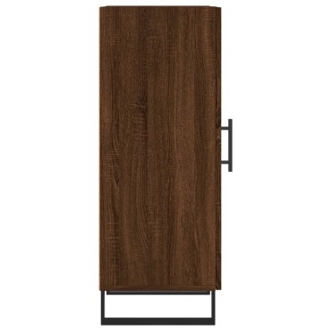 vidaXL Ντουλάπι Καφέ Δρυς 34,5x34x90cm Επεξεργασμένο Ξύλο 1 τεμ.