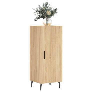 vidaXL Ντουλάπι Sonoma Δρυς 34,5x34x90cm από Επεξεργασμένο Ξύλο 1 τεμ.
