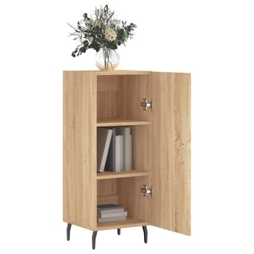 vidaXL Ντουλάπι Sonoma Δρυς 34,5x34x90cm από Επεξεργασμένο Ξύλο 1 τεμ.