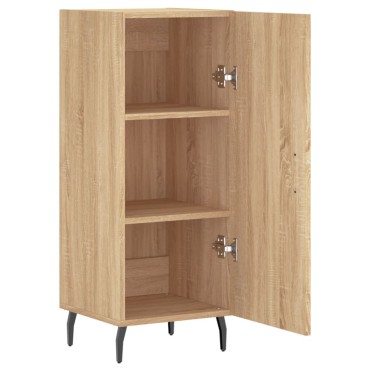 vidaXL Ντουλάπι Sonoma Δρυς 34,5x34x90cm από Επεξεργασμένο Ξύλο 1 τεμ.