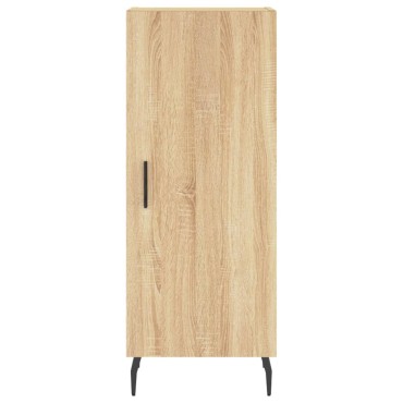 vidaXL Ντουλάπι Sonoma Δρυς 34,5x34x90cm από Επεξεργασμένο Ξύλο 1 τεμ.