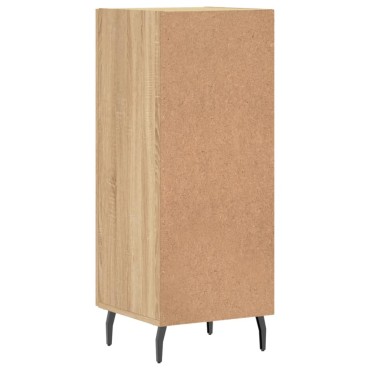 vidaXL Ντουλάπι Sonoma Δρυς 34,5x34x90cm από Επεξεργασμένο Ξύλο 1 τεμ.