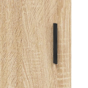 vidaXL Ντουλάπι Sonoma Δρυς 34,5x34x90cm από Επεξεργασμένο Ξύλο 1 τεμ.
