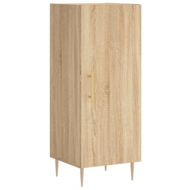 vidaXL Ντουλάπι Sonoma Δρυς 34,5x34x90cm από Επεξεργασμένο Ξύλο 1 τεμ.