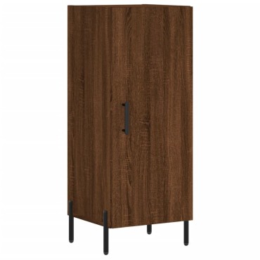 vidaXL Ντουλάπι Καφέ Δρυς 34,5x34x90cm Επεξεργασμένο Ξύλο 1 τεμ.