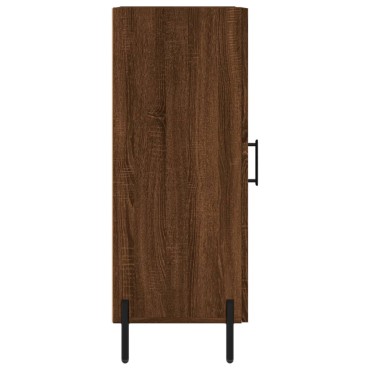 vidaXL Ντουλάπι Καφέ Δρυς 34,5x34x90cm Επεξεργασμένο Ξύλο 1 τεμ.