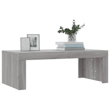 vidaXL Τραπεζάκι Σαλονιού Γκρι Sonoma 102x50x36cm Επεξεργασμένο Ξύλο 1 τεμ.