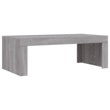 vidaXL Τραπεζάκι Σαλονιού Γκρι Sonoma 102x50x36cm Επεξεργασμένο Ξύλο 1 τεμ.