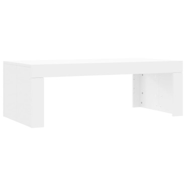 vidaXL Τραπεζάκι Σαλονιού Λευκό 102x50x36cm Επεξεργασμένο Ξύλο 1 τεμ.