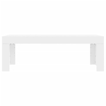 vidaXL Τραπεζάκι Σαλονιού Λευκό 102x50x36cm Επεξεργασμένο Ξύλο 1 τεμ.