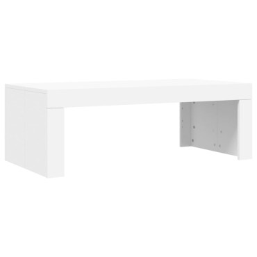 vidaXL Τραπεζάκι Σαλονιού Λευκό 102x50x36cm Επεξεργασμένο Ξύλο 1 τεμ.