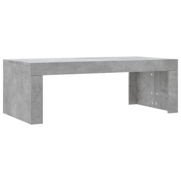 vidaXL Τραπεζάκι Σαλονιού Γκρι Σκυρ. 102x50x36cm Επεξεργ. Ξύλο 1 τεμ.