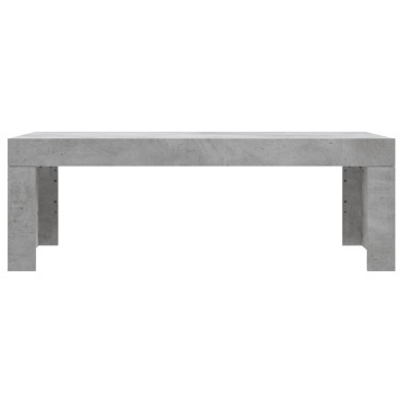vidaXL Τραπεζάκι Σαλονιού Γκρι Σκυρ. 102x50x36cm Επεξεργ. Ξύλο 1 τεμ.
