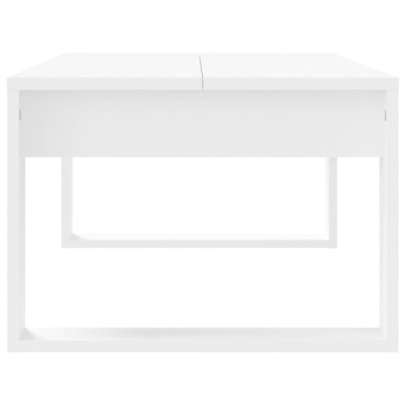vidaXL Τραπεζάκι Σαλονιού Λευκό 102x50x35cm από Επεξεργασμένο Ξύλο 1 τεμ.