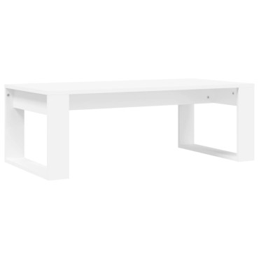 vidaXL Τραπεζάκι Σαλονιού Λευκό 102x50x35cm από Επεξεργασμένο Ξύλο 1 τεμ.