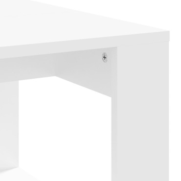 vidaXL Τραπεζάκι Σαλονιού Λευκό 102x50x35cm από Επεξεργασμένο Ξύλο 1 τεμ.