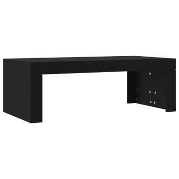 vidaXL Τραπεζάκι Σαλονιού Μαύρο 102x50x36cm Επεξεργασμένο Ξύλο 1 τεμ.