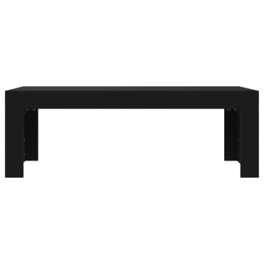 vidaXL Τραπεζάκι Σαλονιού Μαύρο 102x50x36cm Επεξεργασμένο Ξύλο 1 τεμ.