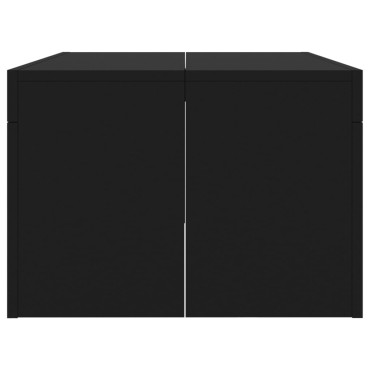vidaXL Τραπεζάκι Σαλονιού Μαύρο 102x50x36cm Επεξεργασμένο Ξύλο 1 τεμ.