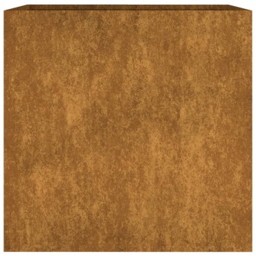 vidaXL Ζαρντινιέρα 40 x 41 x 40 εκ. από Ατσάλι Corten