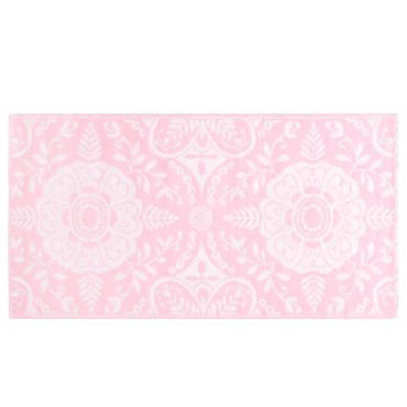 vidaXL Χαλί Εξωτερικού Χώρου Ροζ 80 x 150 εκ. από Πολυπροπυλένιο