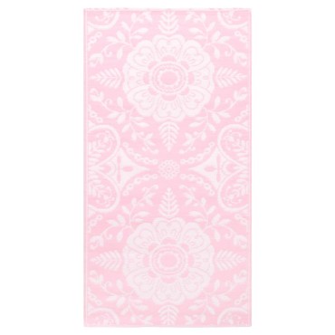 vidaXL Χαλί εξωτερικού χώρου ARAKIL ροζ 120x180 cm PP