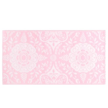 vidaXL Χαλί εξωτερικού χώρου ARAKIL ροζ 120x180 cm PP