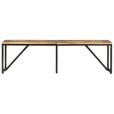 vidaXL Πάγκος 160x35x46cm από Μασίφ Ξύλο Μάνγκο 1 τεμ.