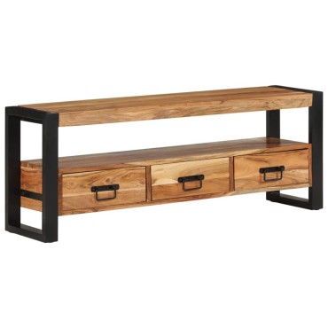 vidaXL Έπιπλο Τηλεόρασης 120x30x45cm από Μασίφ Ξύλο Ακακίας