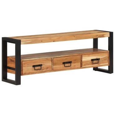 vidaXL Έπιπλο Τηλεόρασης 120x30x45cm από Μασίφ Ξύλο Ακακίας
